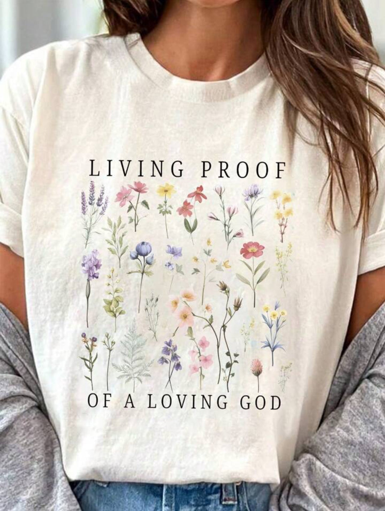 基督教女式短袖 T 恤 - Living Proof